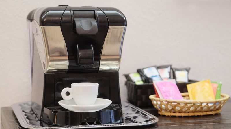 Kaffeeevollautomat mit Heißwasserfunktion